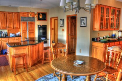 How to Clean Sticky Wood Kitchen Cabinets Before Painting